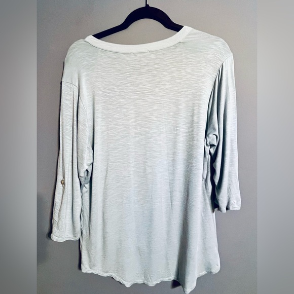 Light Blue Women's Top - Picture 2 of 7